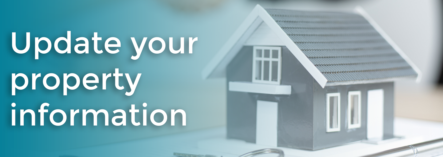 Update your property information